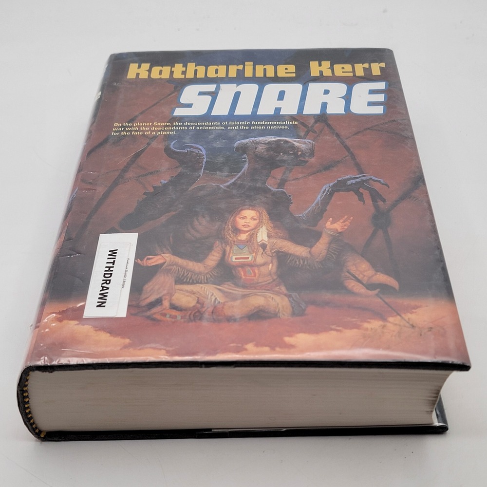 Katharine Kerr Snare Hardcover First Edition First Printing Ex-Library Good